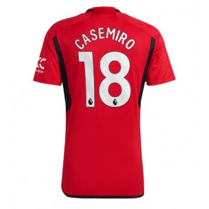 Manchester United Casemiro #18 Domaci Dres 2023-24 Kratak Rukavima